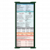 WhiteCoat Clipboard® Trifold - Green Medical Edition
